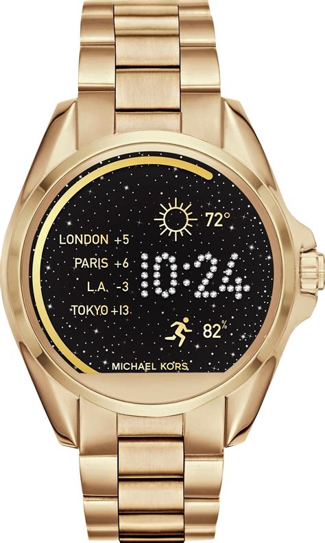 michael kors access bradshaw smartwatch bands|Michael Kors bradshaw gold watch.